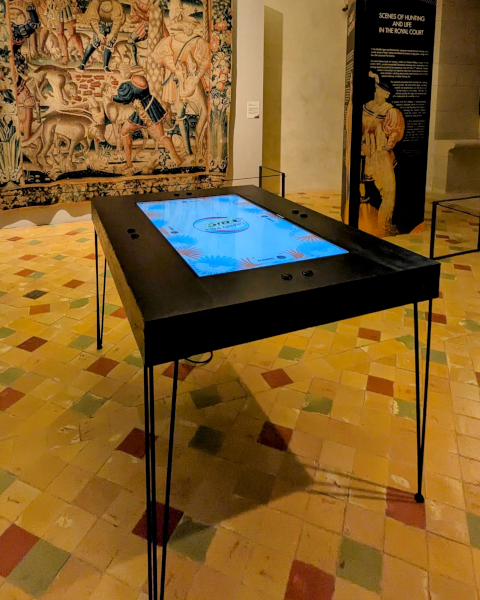 Détail de l'installation interactive Grand Prix BIC