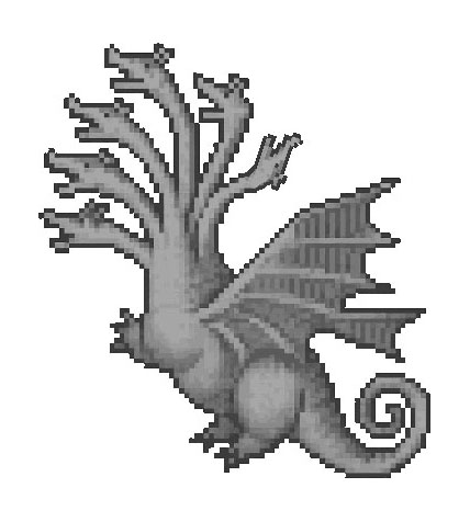 Illustration du jeu Beast Invaders, un Space Invaders médiéval.