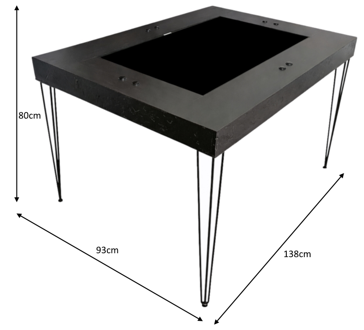 Dimensions de l'installation Grand Prix BIC