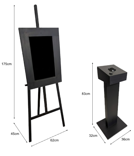 Dimensions de l'installation Space René